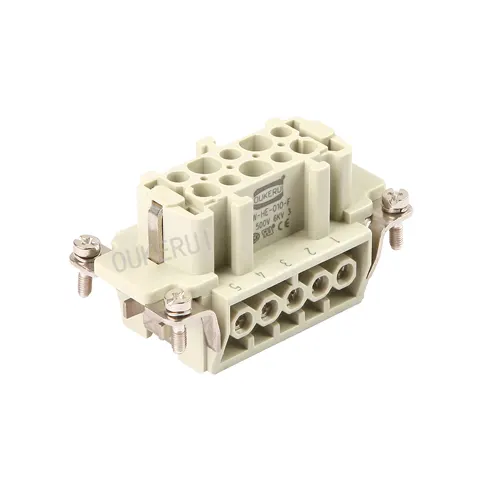 10 Pin 16A 500V Heavy Duty Connector Hun-indsats