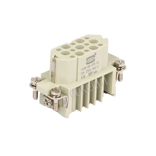 15 Pin Heavy Duty Connector Hun-indsats