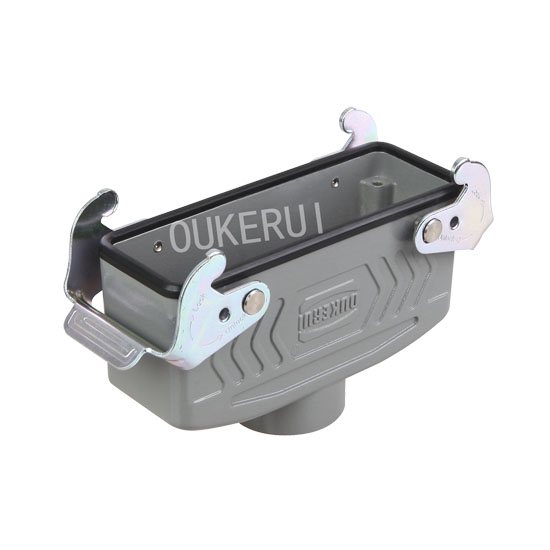 16B kabel til kabel dobbelt metalhåndtag Heavy Duty konnektorhuse
