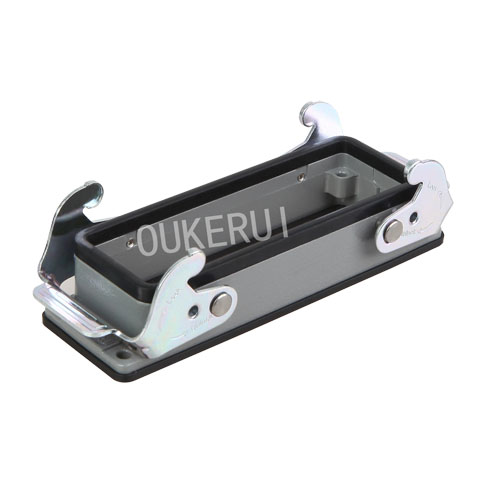 16B Overflademontering Dobbelt metalhåndtag Heavy Duty konnektorhuse