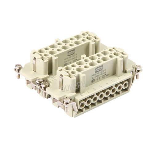 32 Pin 16A 500V Heavy Duty Connector Hun-indsats