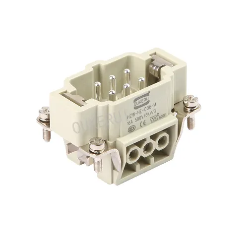 6 Pin 16A 500V Heavy Duty Connector hanindsats