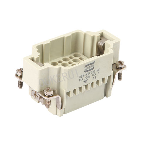 DD 42 250V 10A Heavy Duty Connector Hanindsats